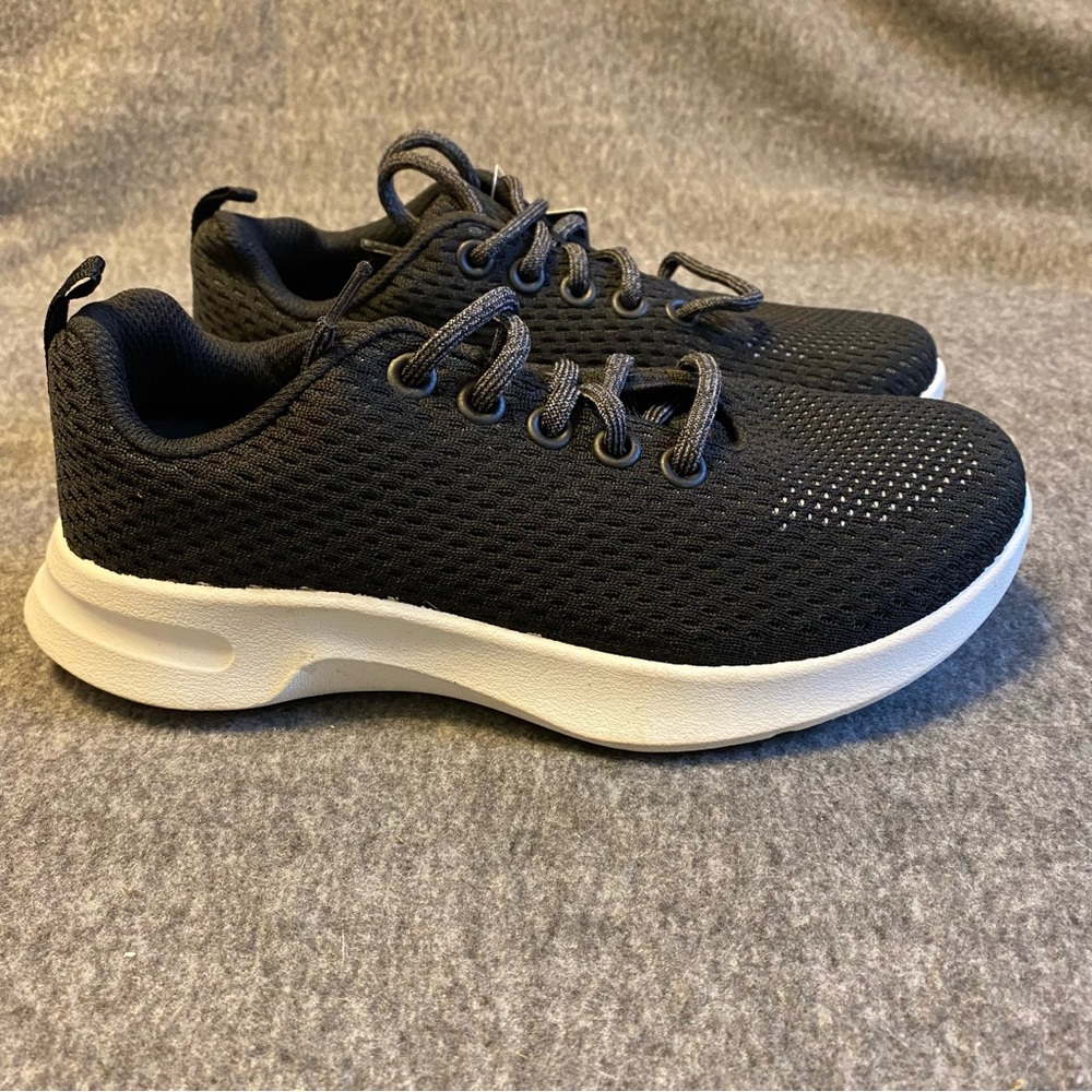 Athletic Works Shoes Women’s Size 7W Black Lace‎ Up Sneaker’s New